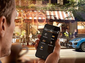 Anmeldung zu Porsche Connect.